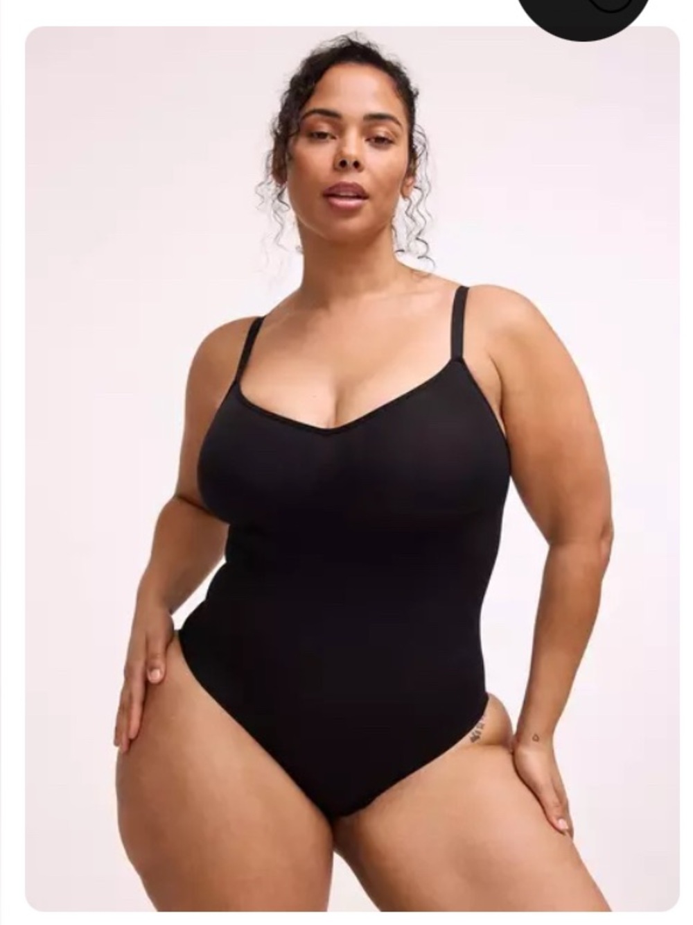 NWOT Torrid Black One-Piece Shapewear Bodysuit
